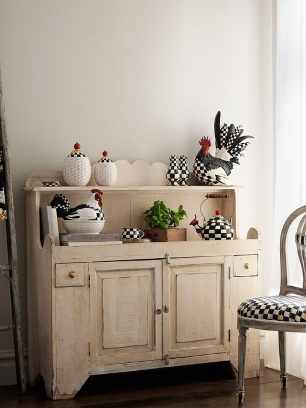 MacKenzie Childs Kitchen Rooster Decor